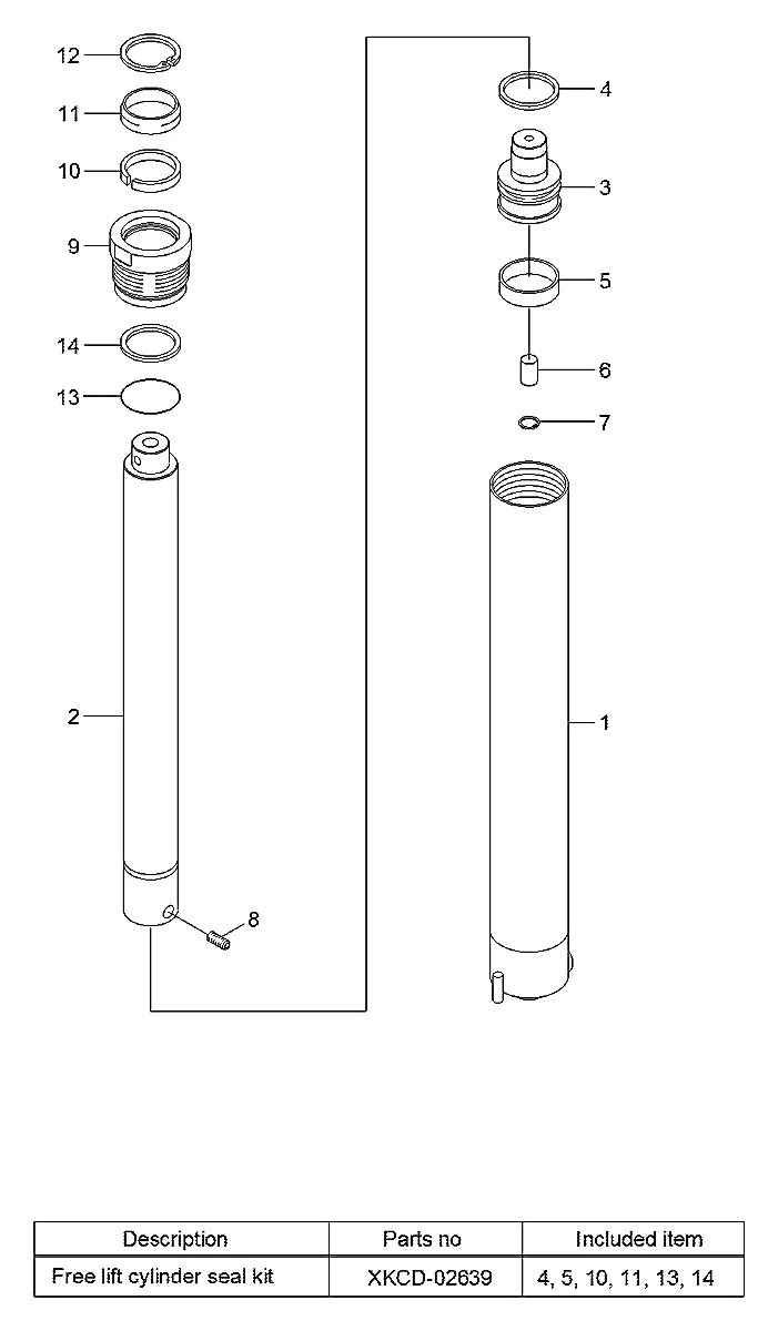 XKCD-02639 Empilhadeira Hyundai 25-30LC-7S