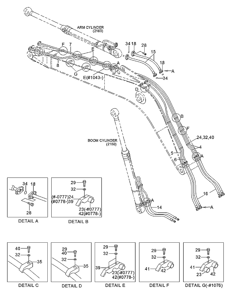 P680-167329 Escavadeira de esteiras Hyundai R290LC-3H