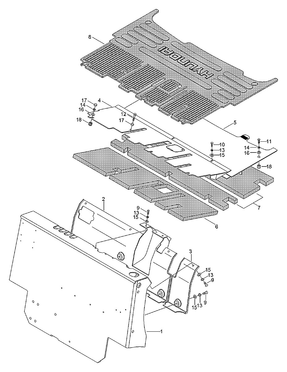 F53110230 Empilhadeira Hyundai HLF30C-II