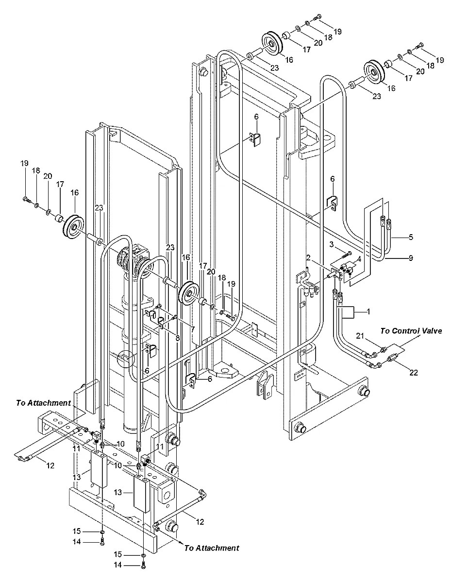 5672171200 Empilhadeira Hyundai HBR15-II
