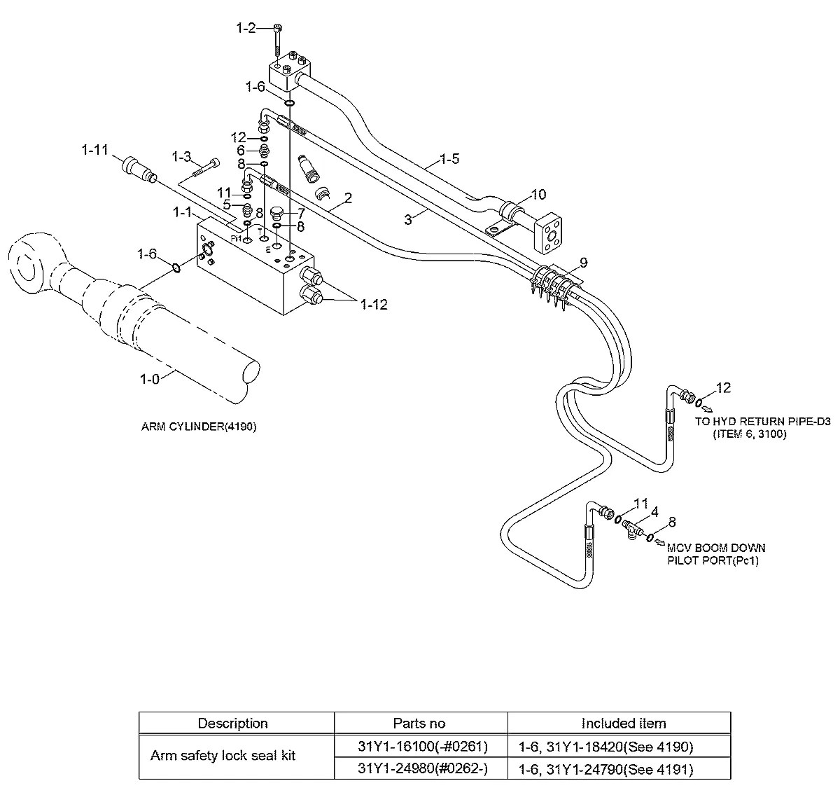 P860-042172 Escavadeira de esteiras Hyundai R450LC-7