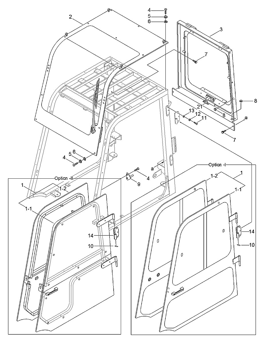 F12901400 Empilhadeira Hyundai HDF20-25-30-II