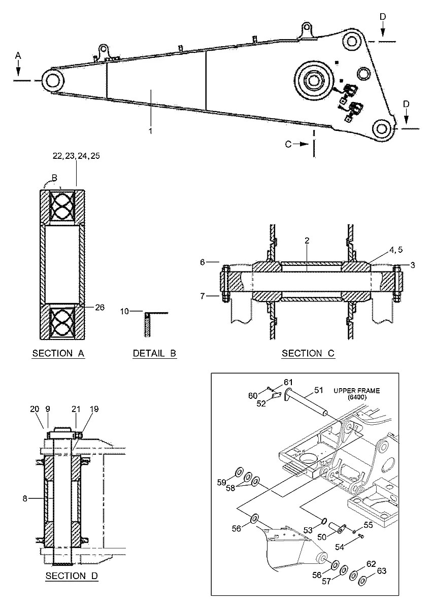 XKDA-00088 Escavadeira de esteiras Hyundai R380LC-9DM