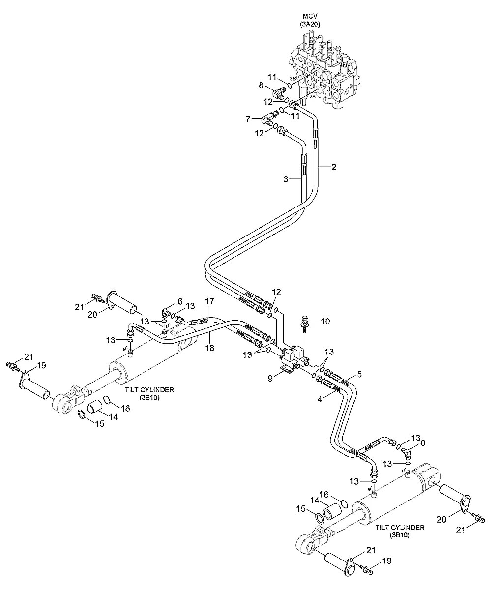 31FE-70120 Empilhadeira Hyundai 15-18-20LCA-7