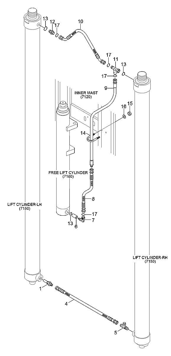 32FG-81000 Empilhadeira Hyundai 30LF-7