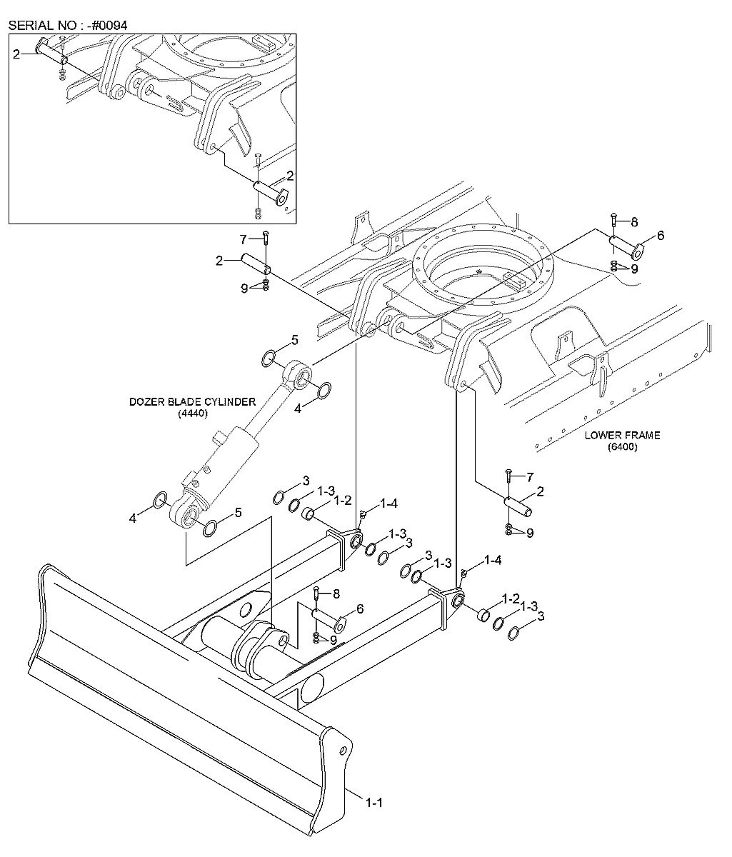 51ML-04001 Escavadeira de esteiras Hyundai R60CR-9
