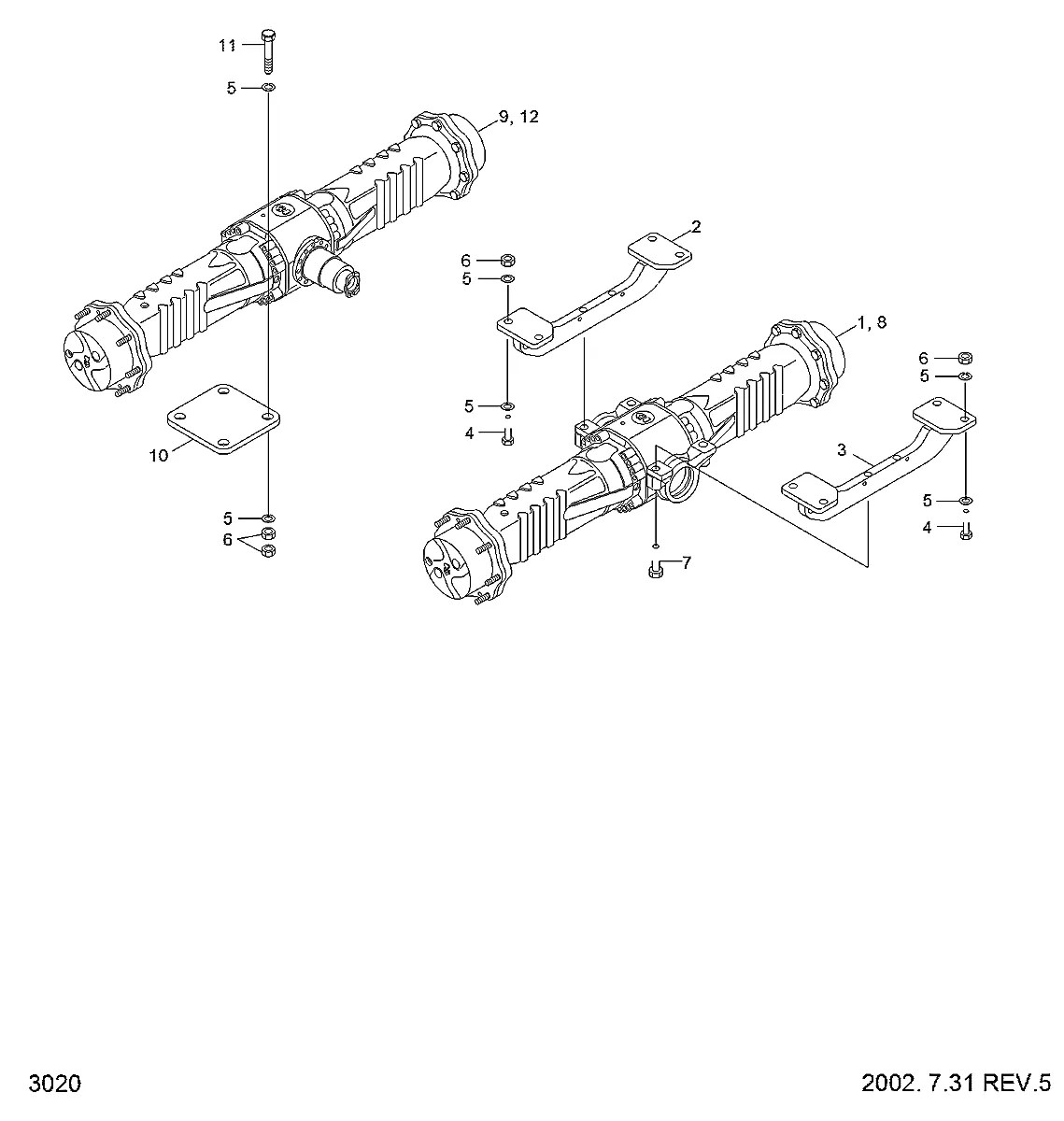 81L9-20150 Pá-carregadeira Hyundai HL720-3