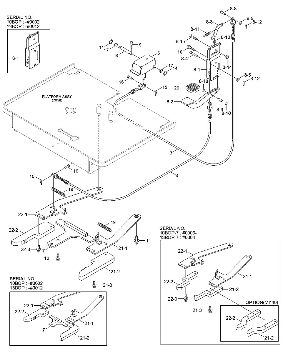 S037-123566 Empilhadeira Hyundai 10BOP-7