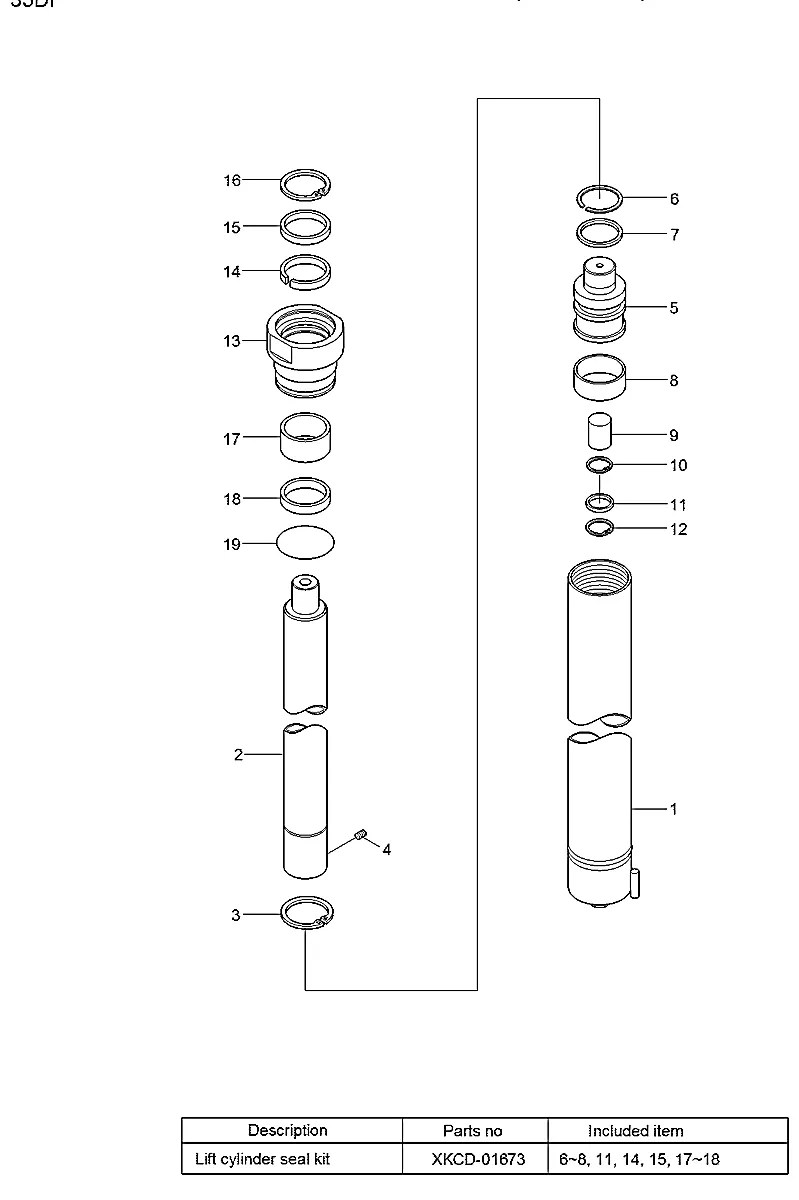 XKCD-02234 Empilhadeira Hyundai 35DF-7