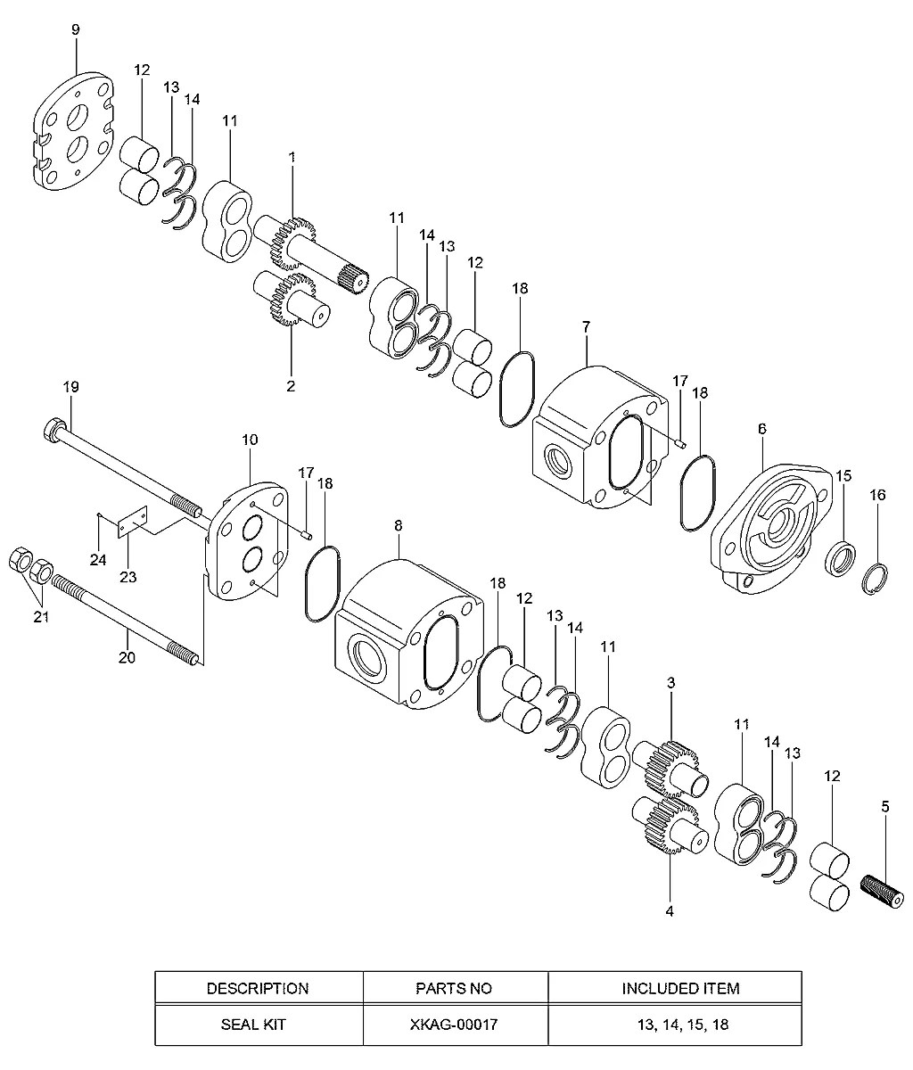 31LB-40500 Pá-carregadeira Hyundai HL770-7A