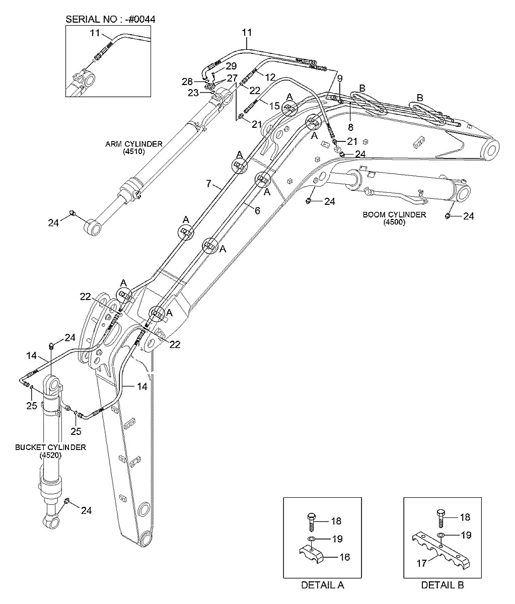 P910-126015 Escavadeira de esteiras Hyundai R80CR-9