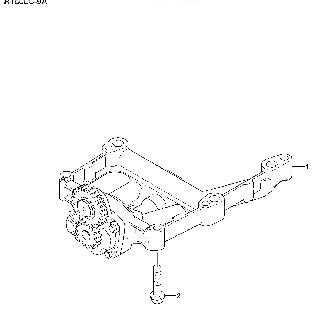 ZUAC-00529 Escavadeira de esteiras Hyundai R180LC-9A