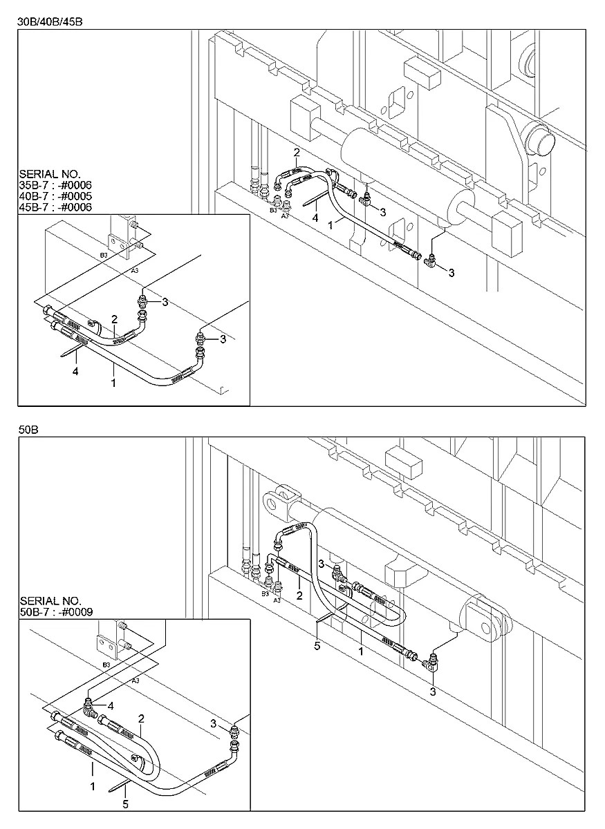 P923-064012 Empilhadeira Hyundai 35-40-45-50B-7