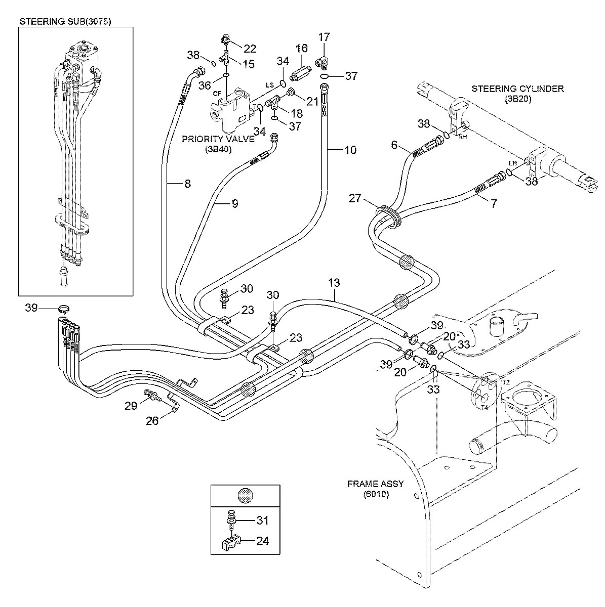6600362800 Empilhadeira Hyundai 40L-7