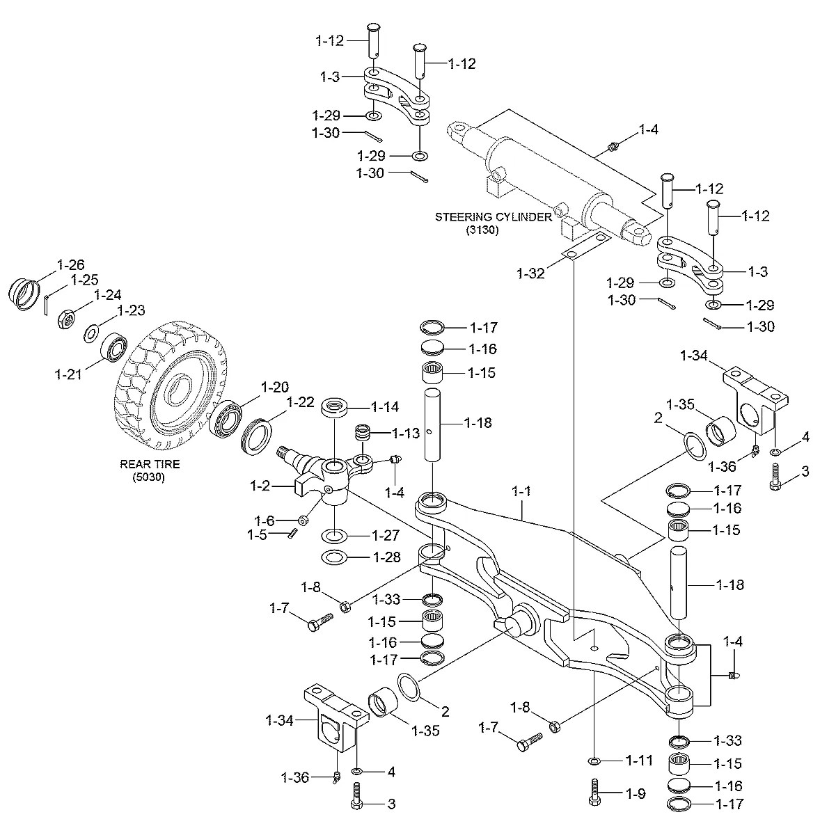 81FG-50400 Empilhadeira Hyundai 32BC-7