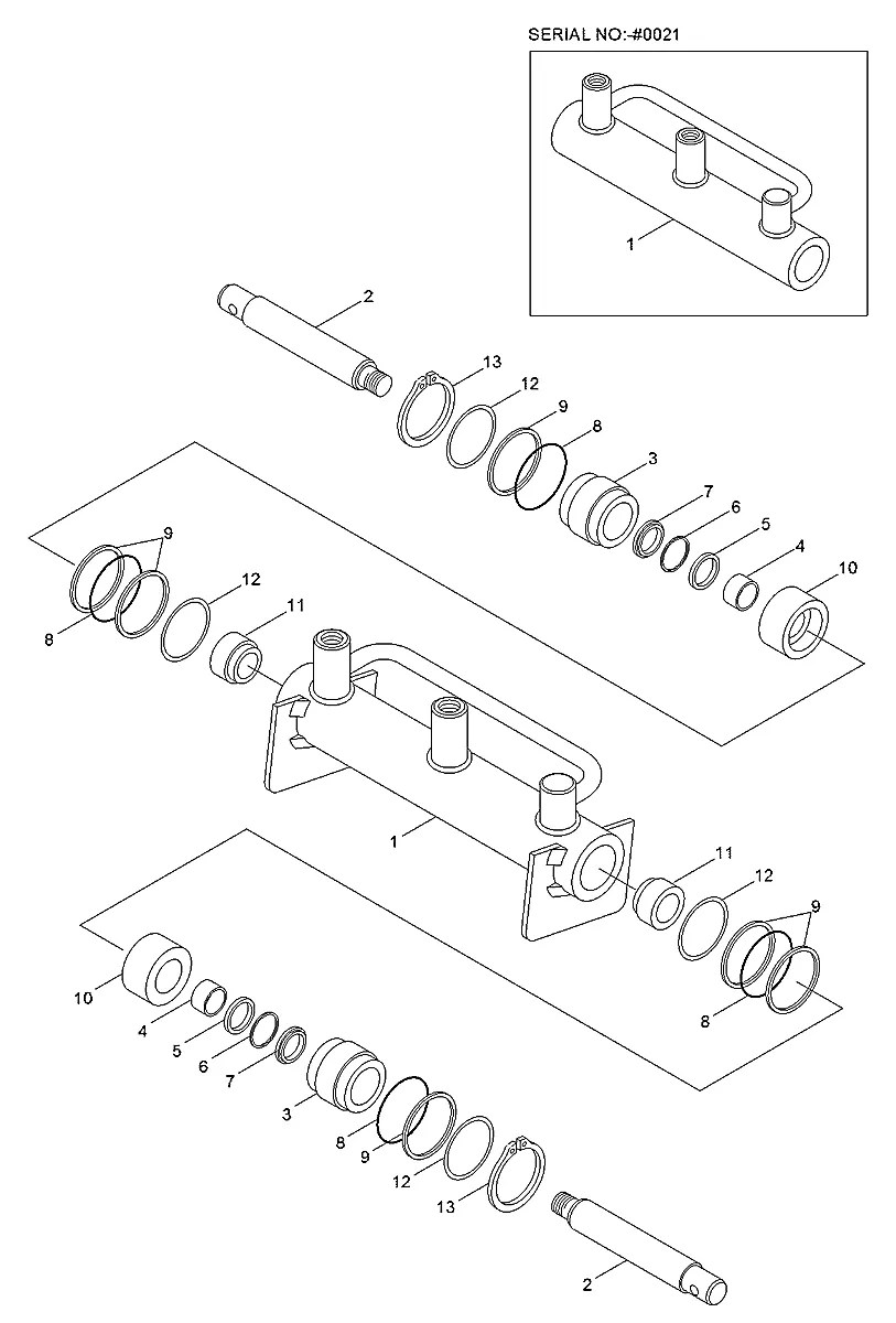 31L7-20201 Pá-carregadeira Hyundai HL750TM-3
