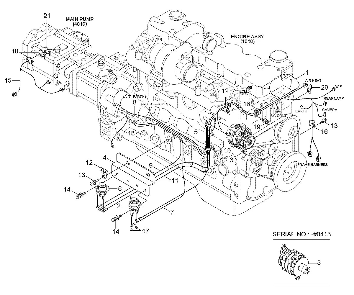 S553-035140 Escavadeira de esteiras Hyundai R235LCR-9
