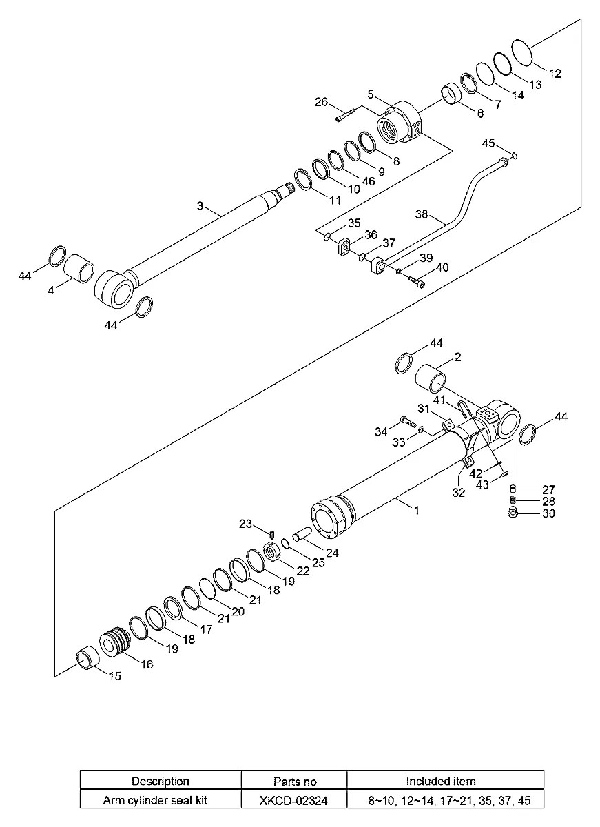 XKCD-03762 Escavadeira de esteiras Hyundai R80-7