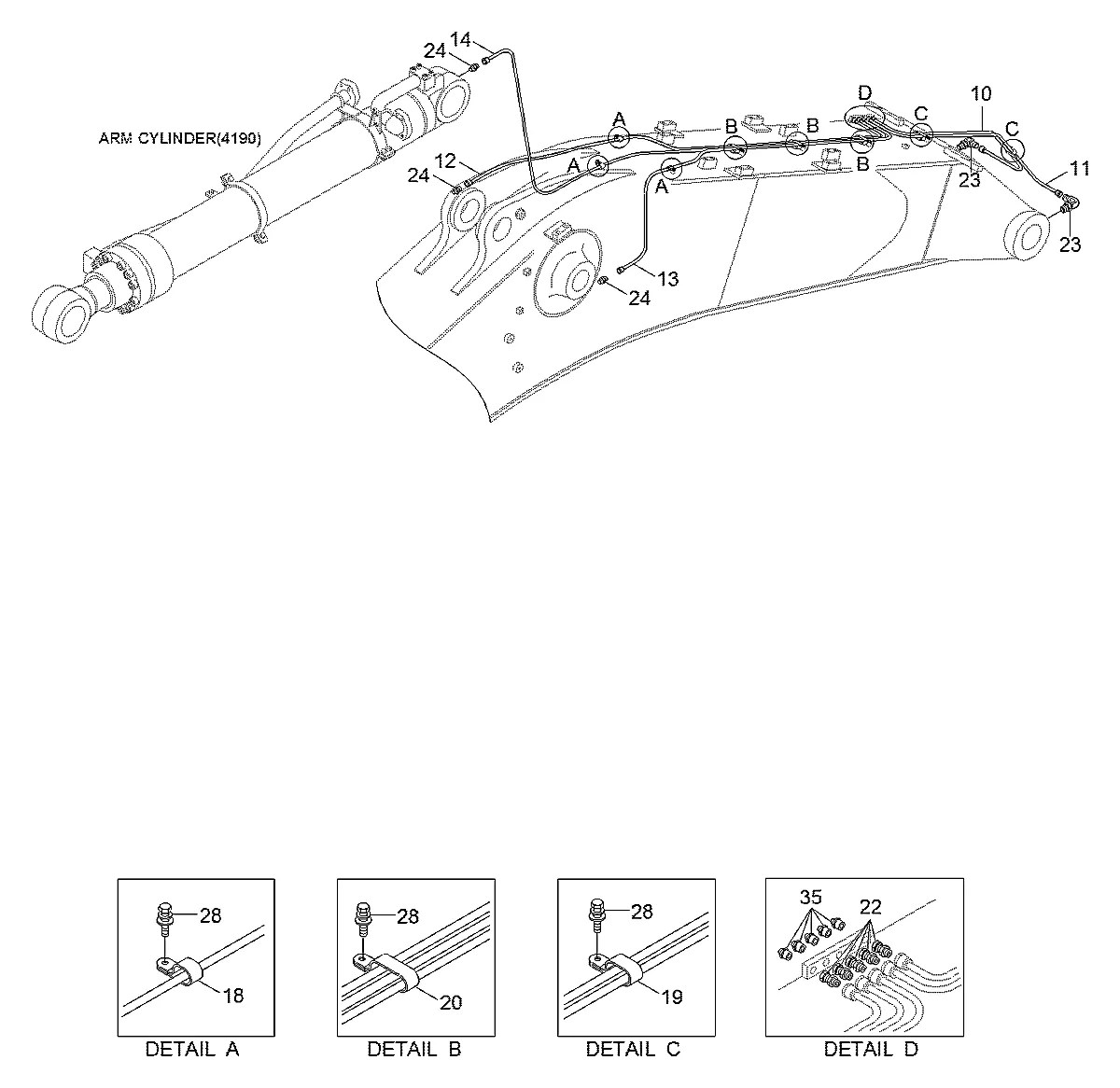 P840-042065 Escavadeira de esteiras Hyundai R480LC-9