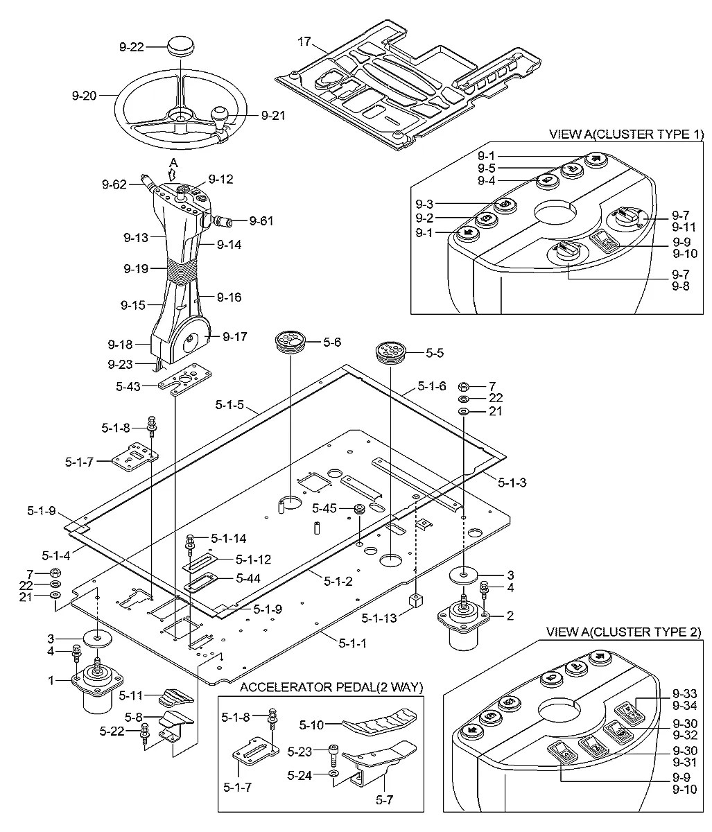 71Q4-10430 Escavadeira de rodas Hyundai R210W-9S