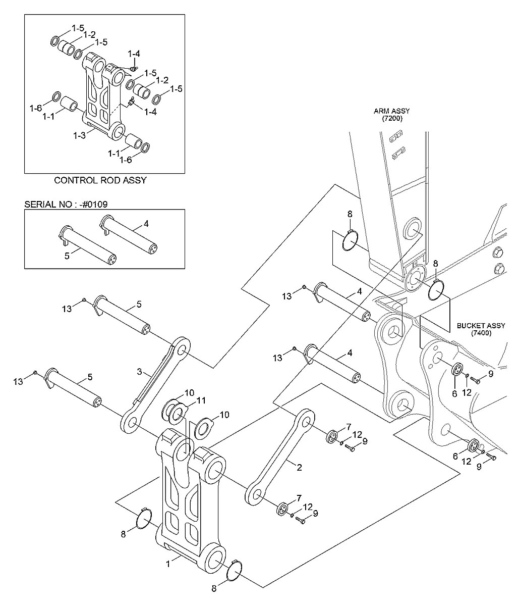 S391-130225A Escavadeira de esteiras Hyundai R800LC-7A