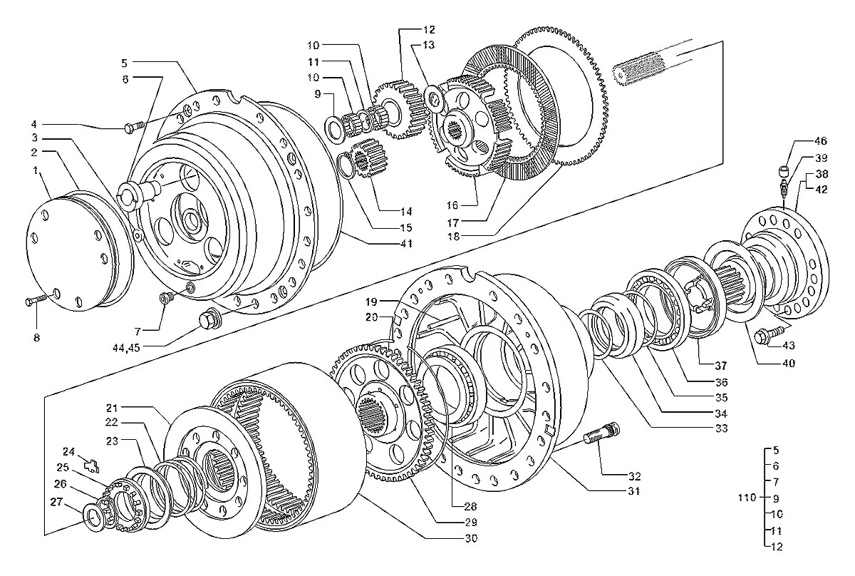 3120843 Pá-carregadeira Hyundai HL750TM-3