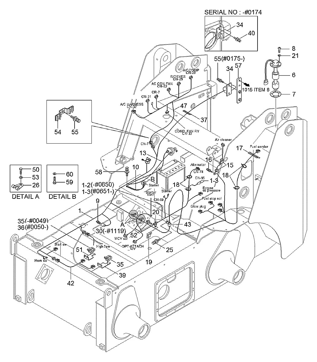 21FD-30310 Mini carregadeira Hyundai HSL850-7