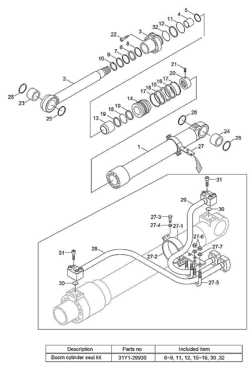Y020-090100 Escavadeira de esteiras Hyundai R300LC-9A