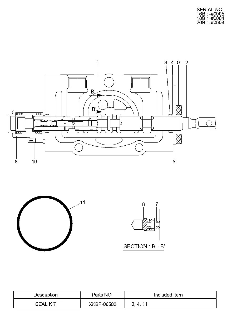 XKBF-01140 Empilhadeira Hyundai 16B-7 