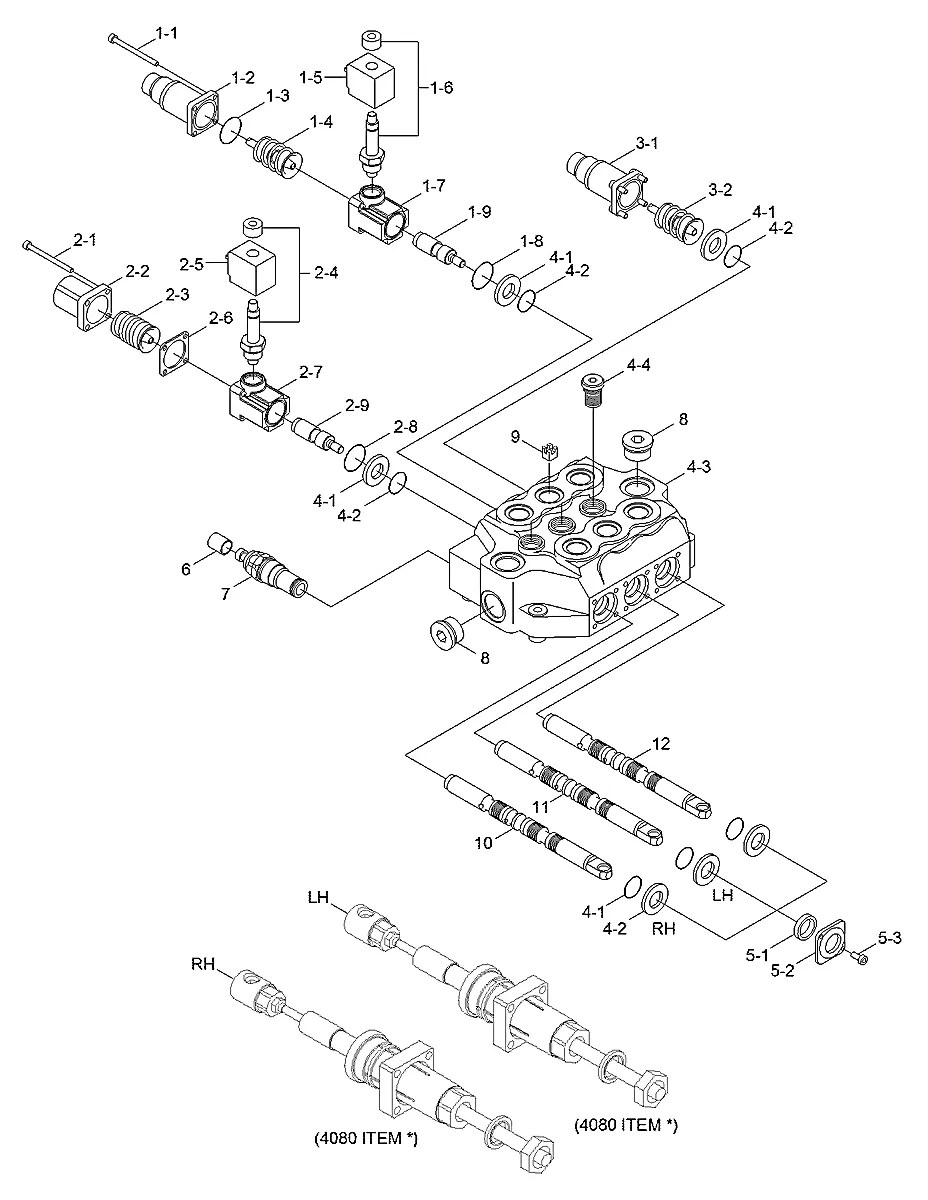 2X4300014 Mini carregadeira Hyundai HSL650-7