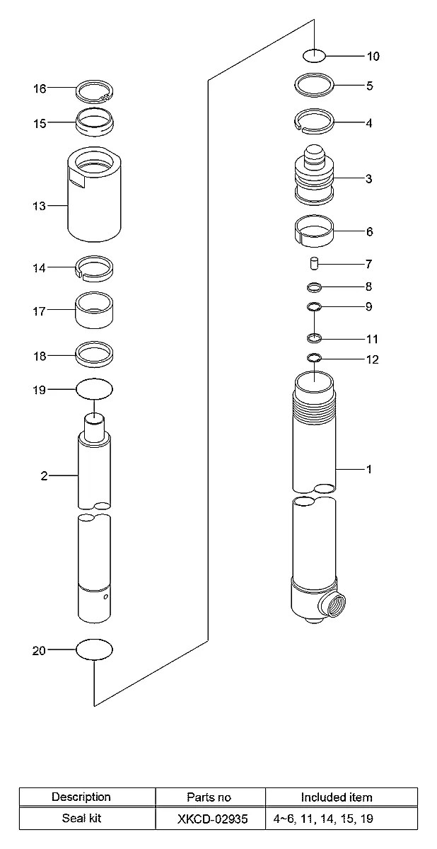 37FY-07100 Empilhadeira Hyundai 15-18-20D-9S