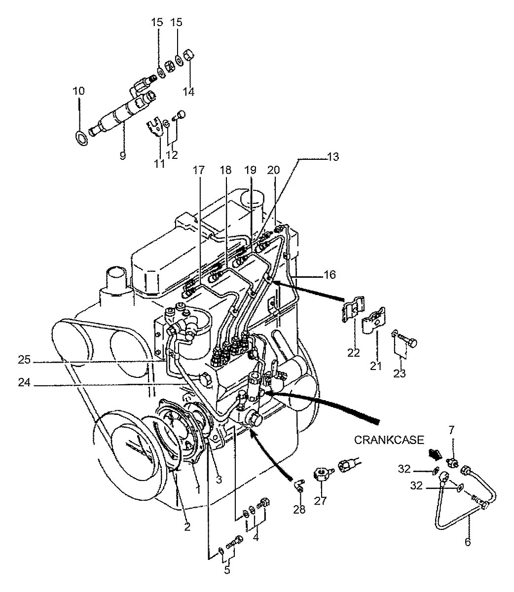32A61-07020 Escavadeira de rodas Hyundai R95W-3