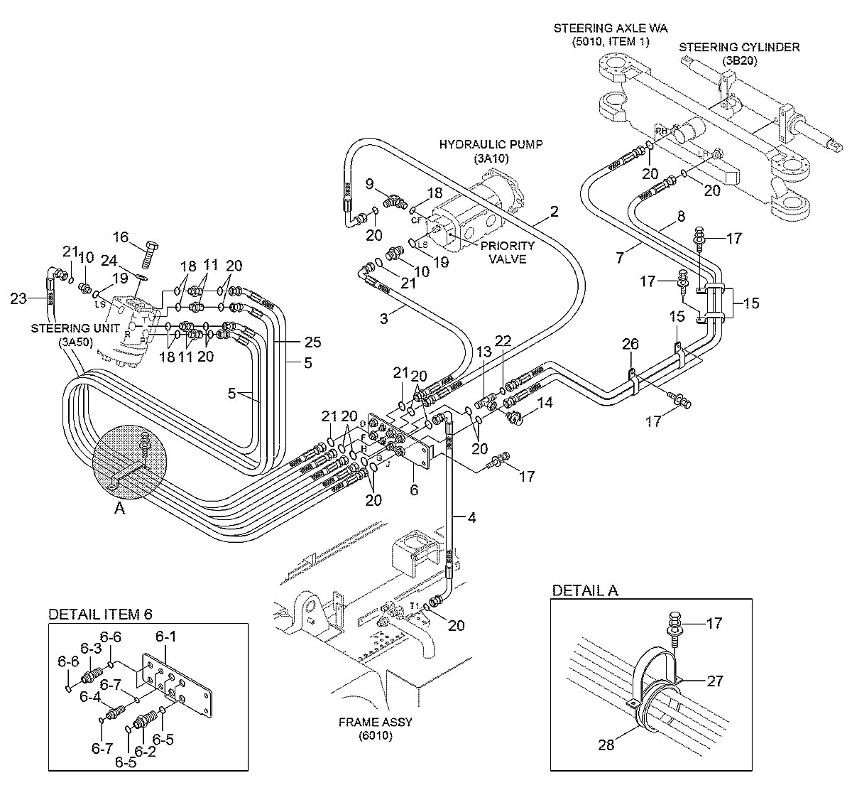 31FT-10120 Empilhadeira Hyundai 110-130-140-160D-7E