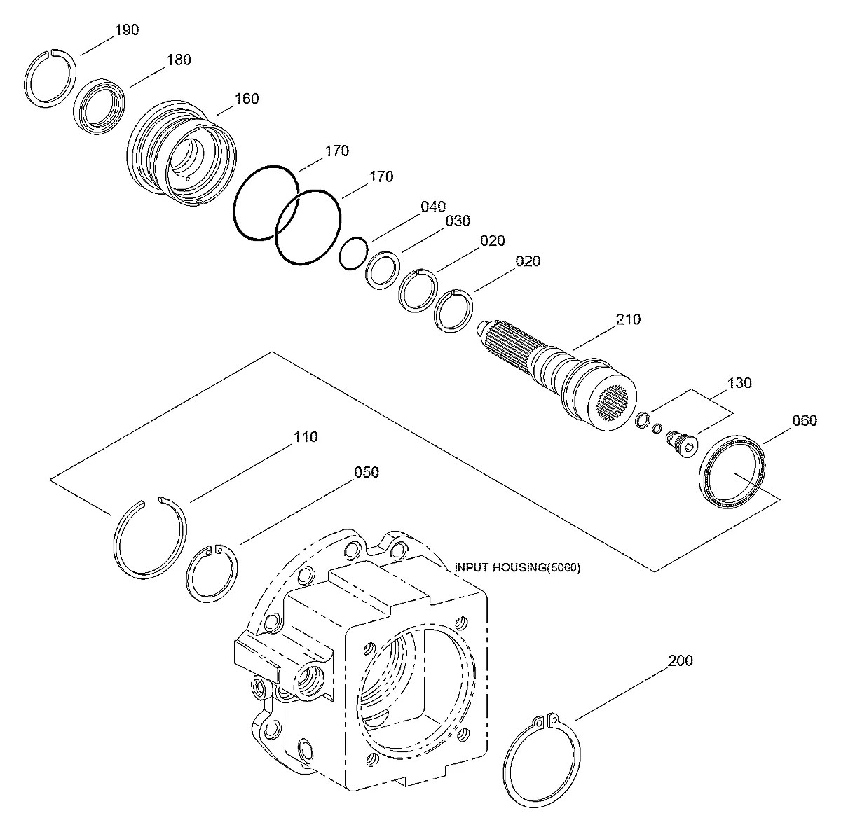 ZGAQ-01370 Escavadeira de rodas Hyundai R200W-7