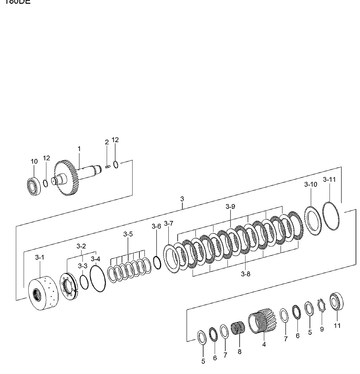 ZGAQ-03845 Empilhadeira Hyundai 180D-7E