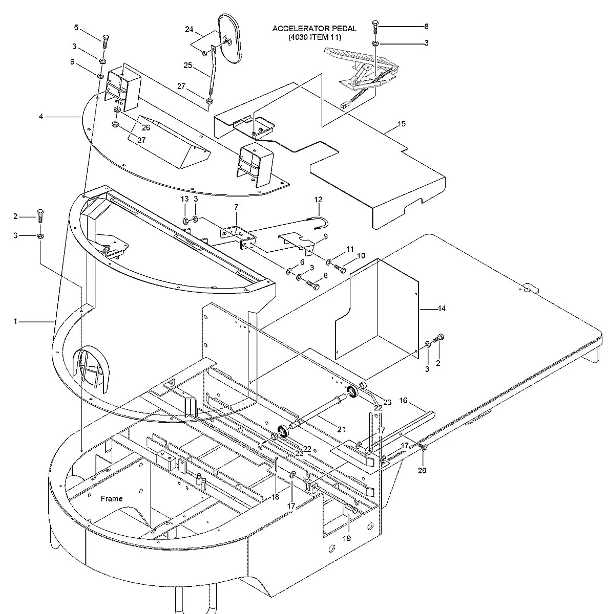 6600095300Y-04 Empilhadeira Hyundai HBP15-HBT40