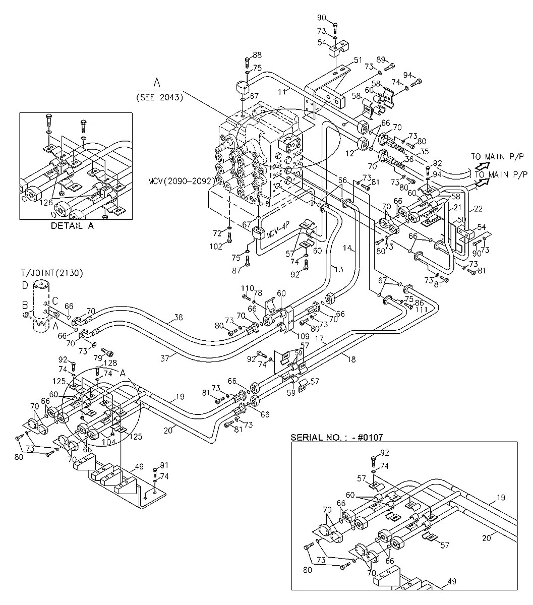 S017-140402 Escavadeira de esteiras Hyundai R450LC-3