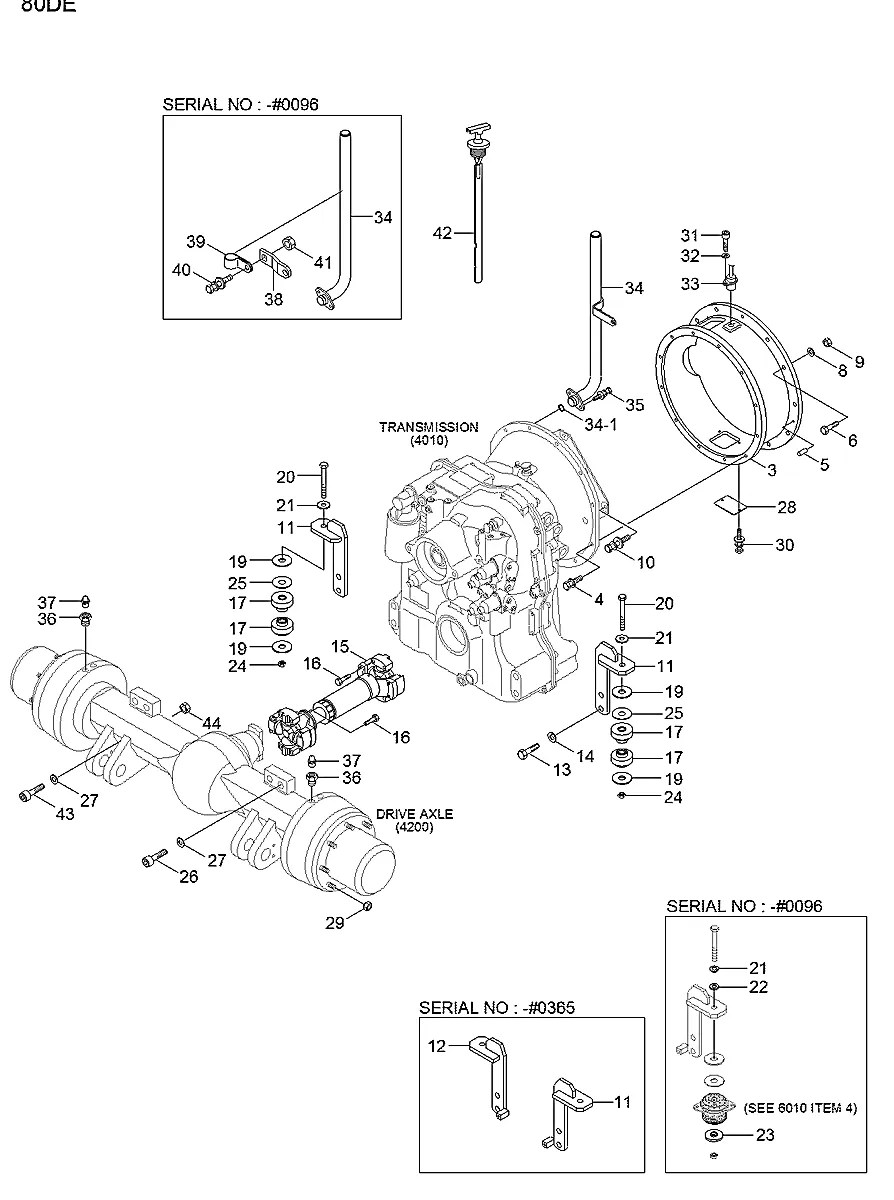 81FQ-38061 Empilhadeira Hyundai 80D-7E