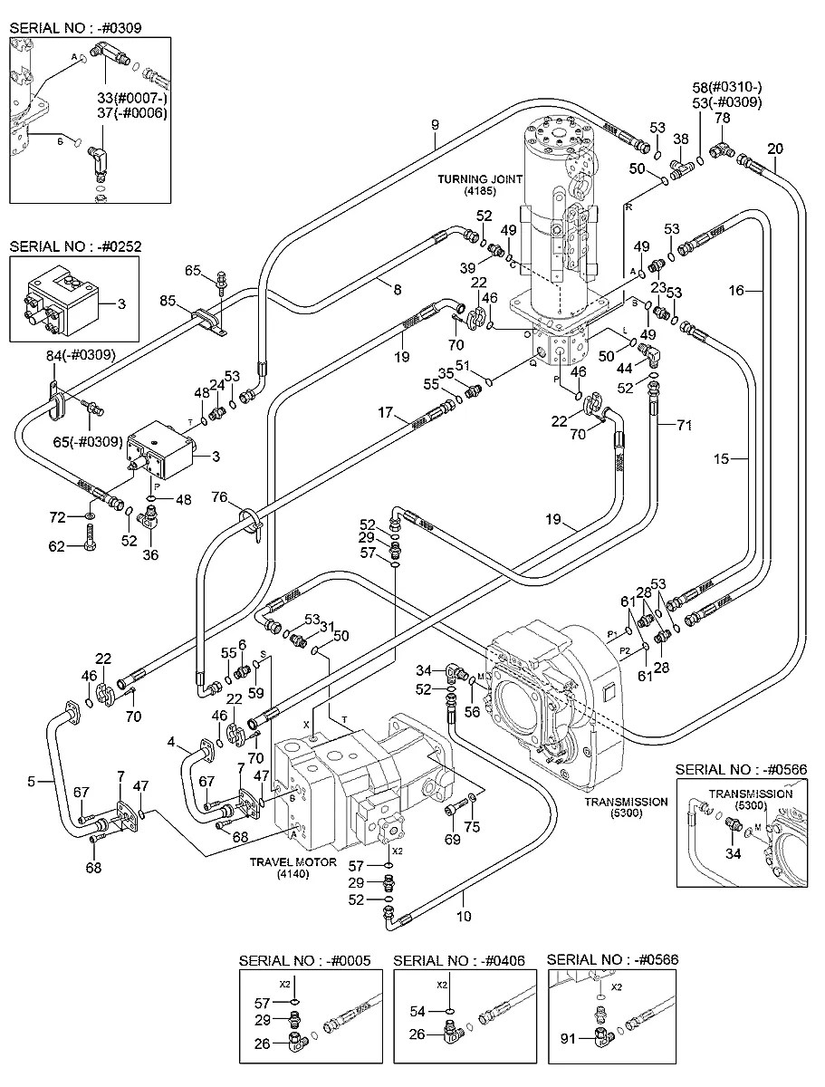 P693-128417 Escavadeira de rodas Hyundai R140W-9