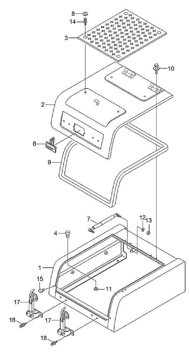 S772-024000 Escavadeira de esteiras Hyundai RB140LC-9S