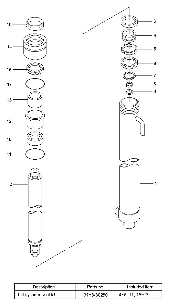 XKCD-00048 Empilhadeira Hyundai 20-25-30-33D-7