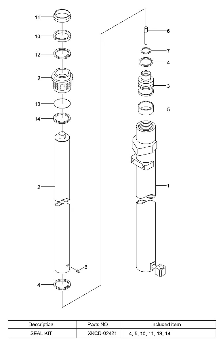 XKCD-02423 Empilhadeira Hyundai 60-70L-7A