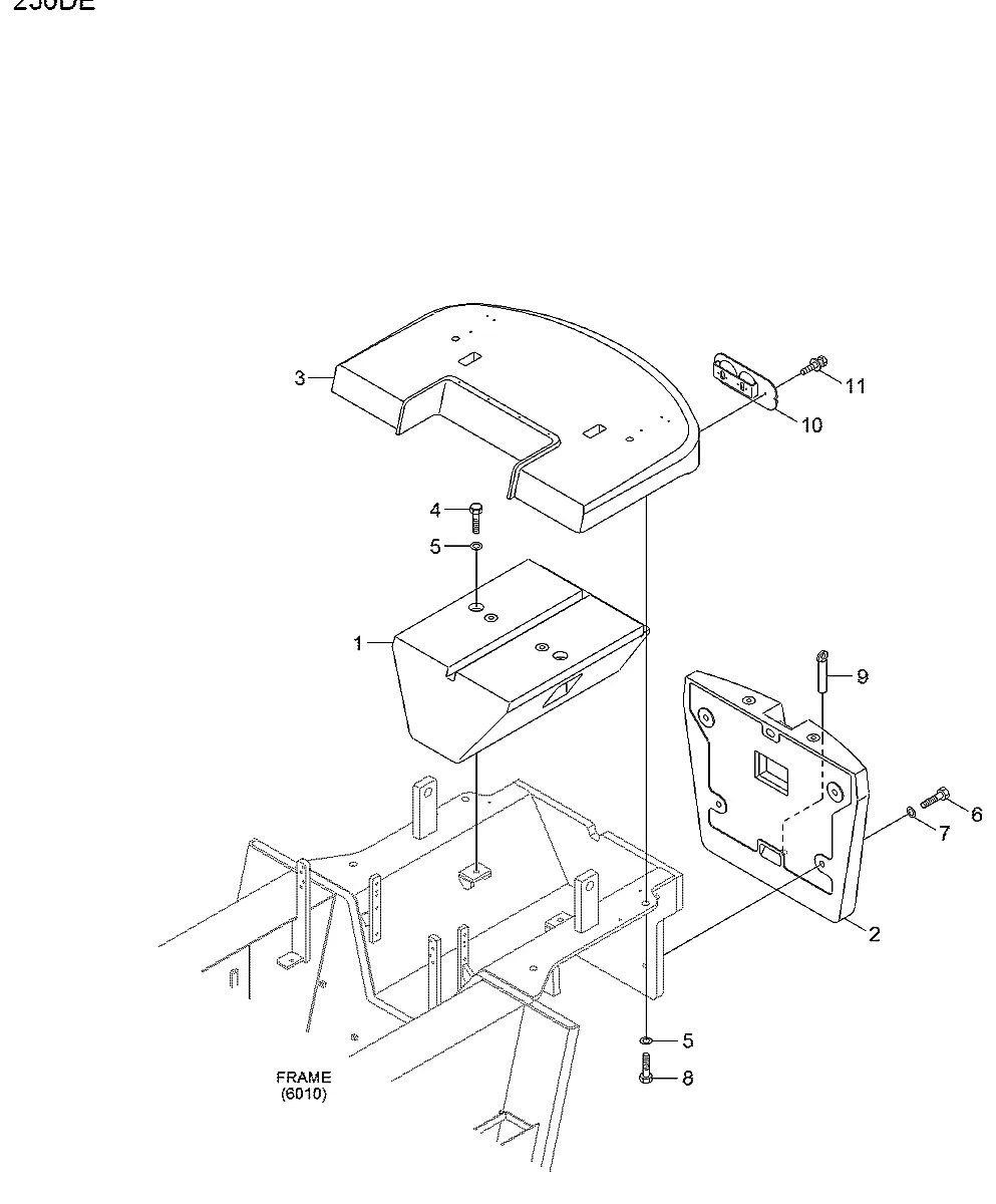 S017-24145D Empilhadeira Hyundai 250D-7E