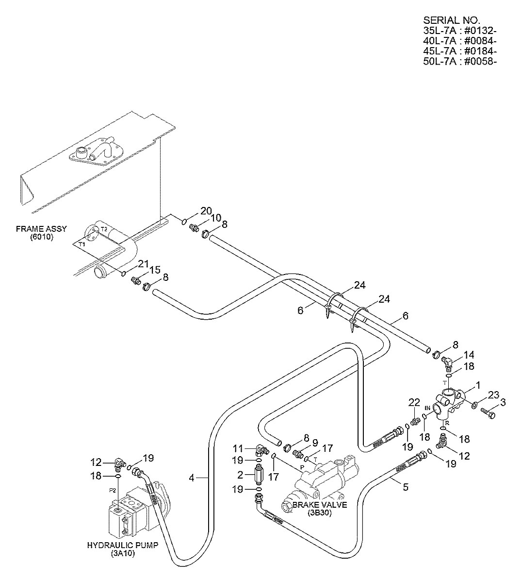 P760-013138 Empilhadeira Hyundai 35-40-45-50L-7A