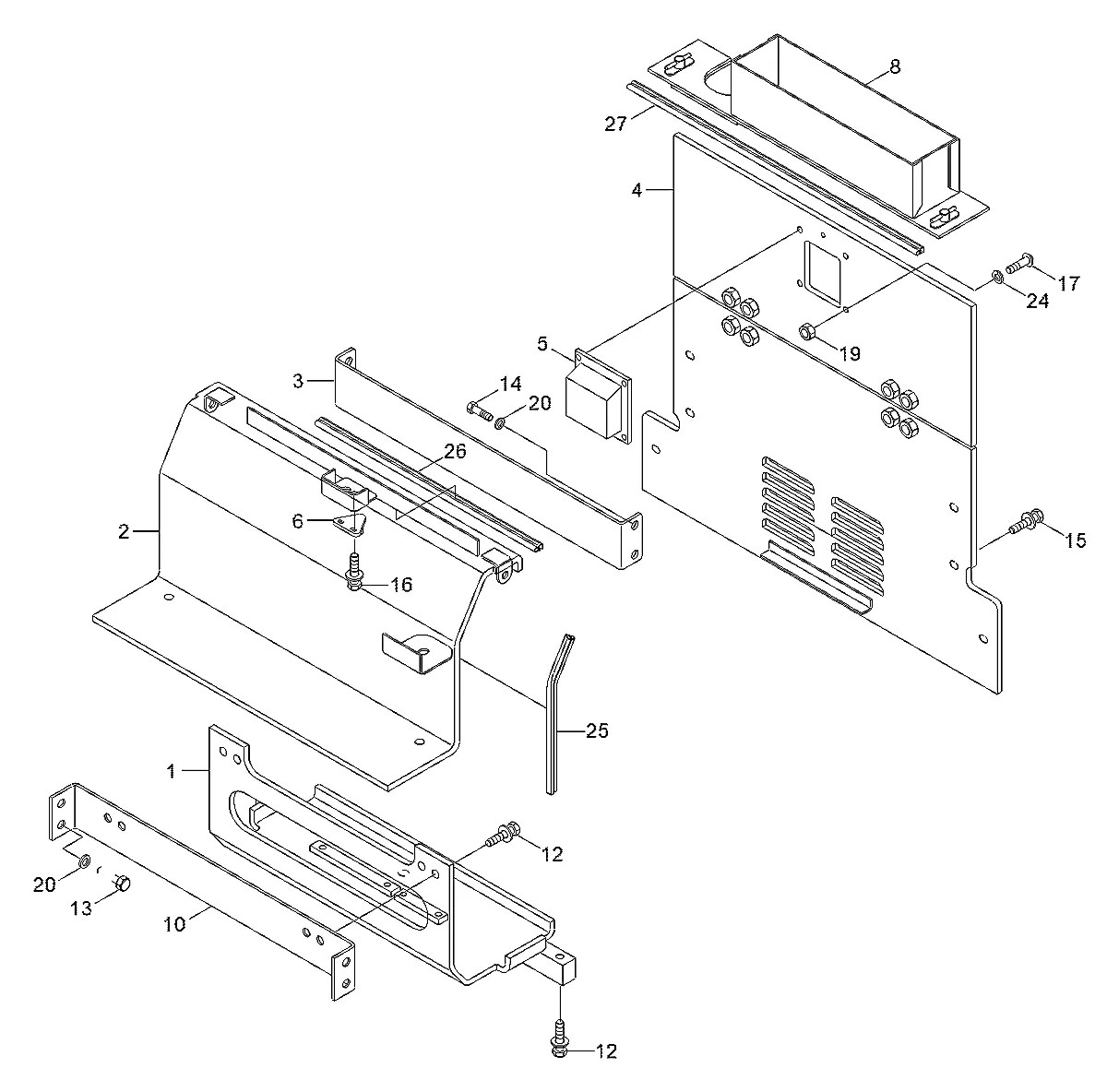 S791-030018 Trator de esteira Hyundai H80-LGP