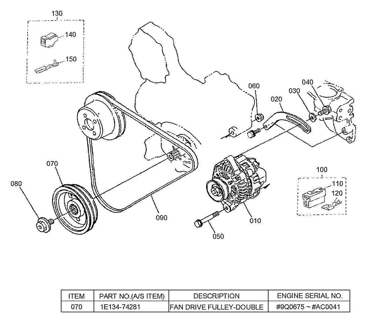 04015-60080 Mini carregadeira Hyundai HSL850-7
