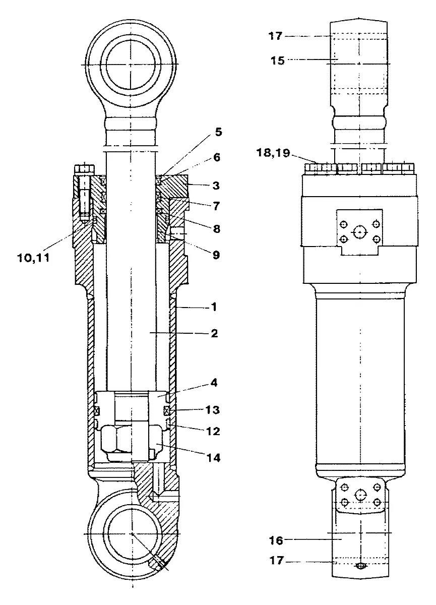 707-76-65040 Escavadeira de rodas Hyundai R120W