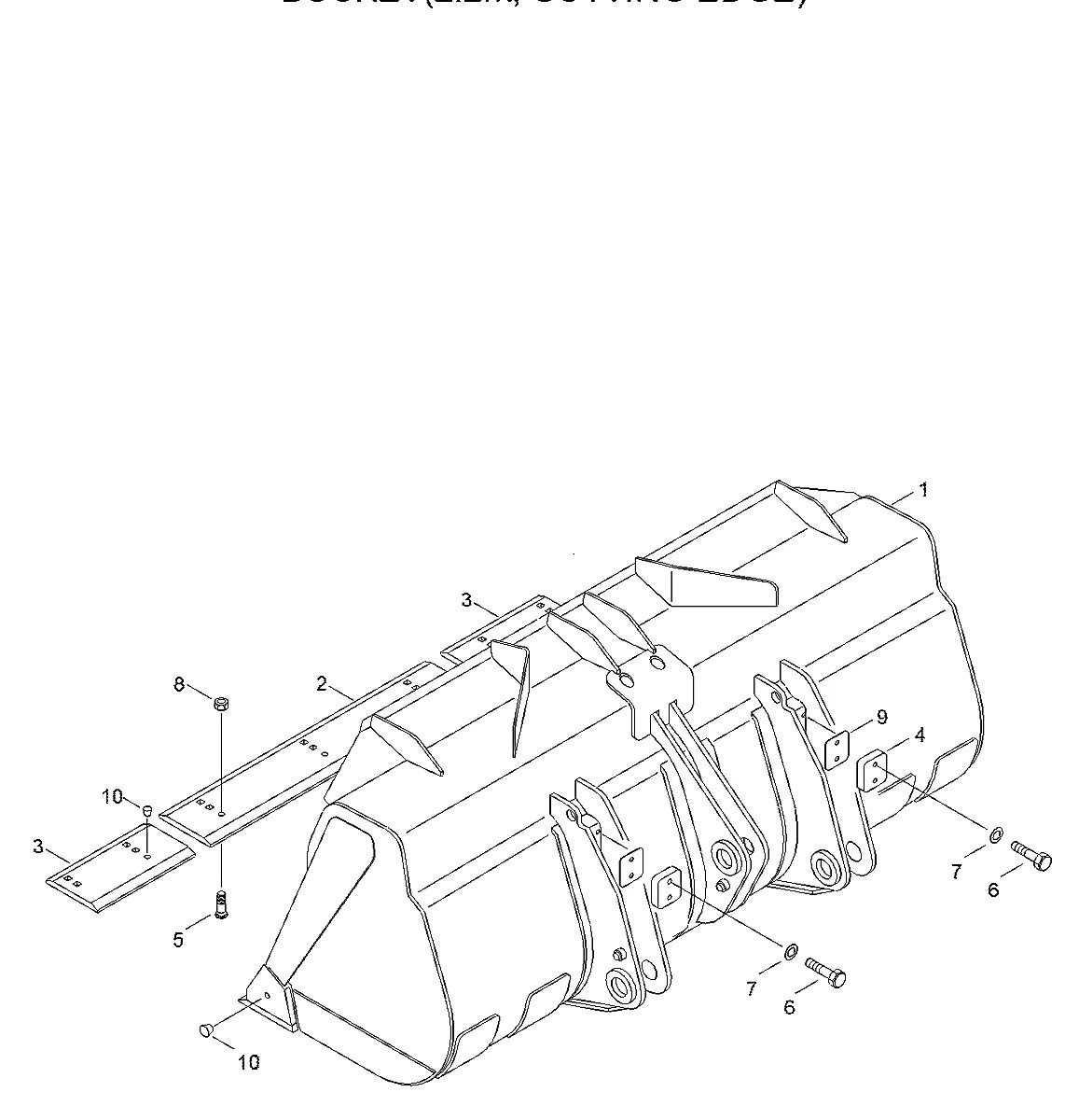 64L3-10050 Pá-carregadeira Hyundai HL750-3