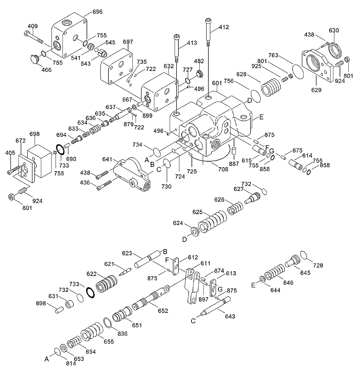 2953801710 Escavadeira de esteiras Hyundai R450LC-3