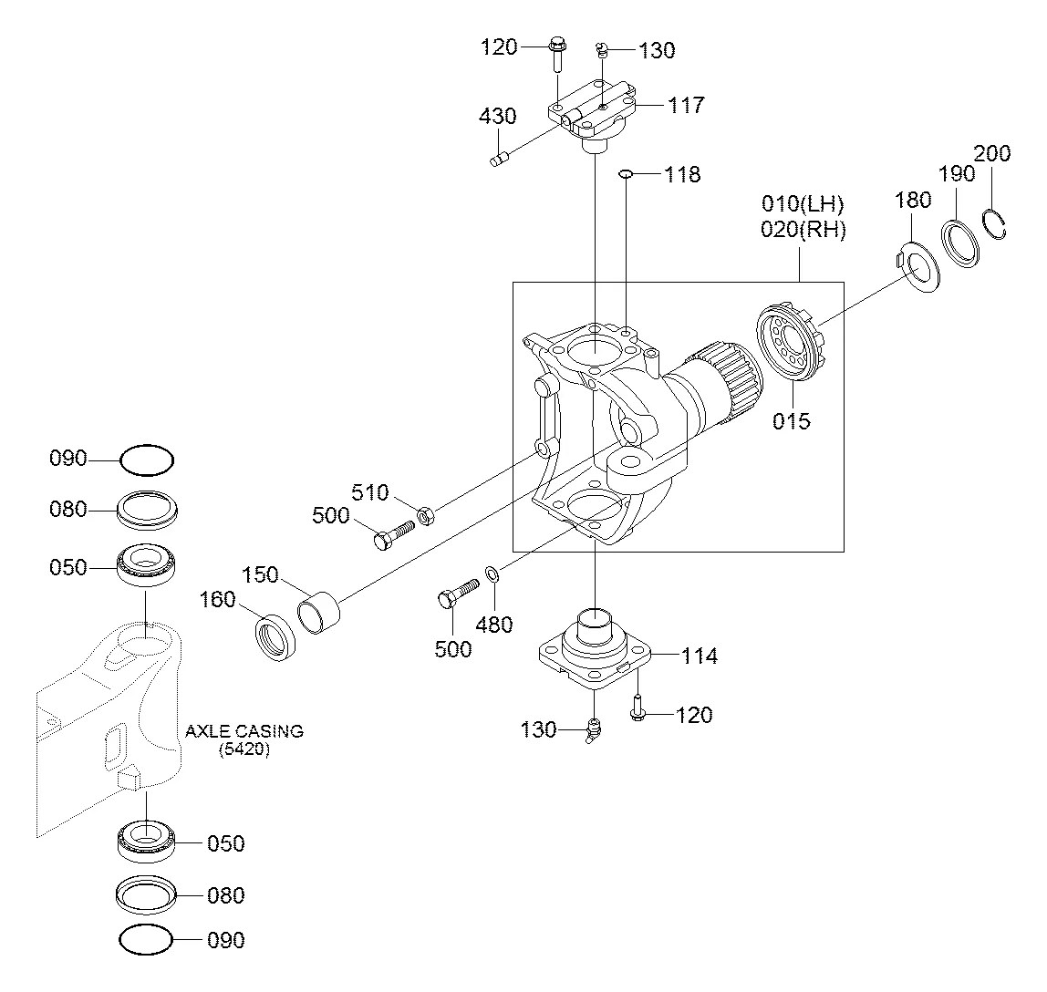 0730-162-458 Escavadeira de rodas Hyundai R170W-7A